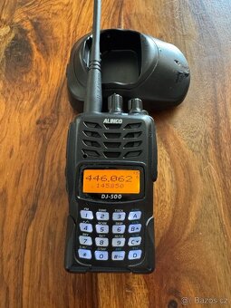 📡 Alinco DJ-500E – duální ruční vysílačka VHF/UHF, TOP stav - 7