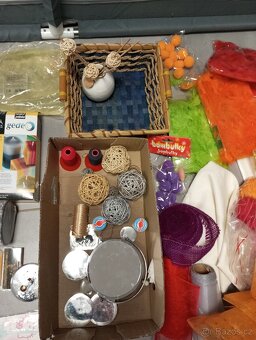 Mix věcí na výrobu dekorací za celkem 250 Kč - 7