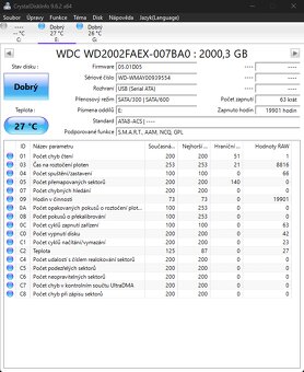 Pevné disky HDD Western Digital Black, 2TB, 750GB - 7