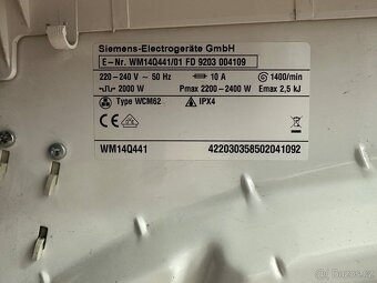 Pračka Siemens (164) - 7