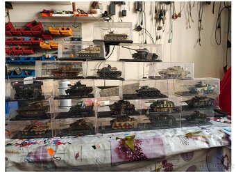 Modely tanků a jiné vojenské techniky 1/72 - 7