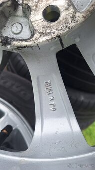 Alu kola Hyundai 5x114,3 včetně pneu 195/65 R15 - 7