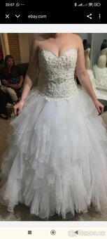 svatebni šaty z vleckou - 7