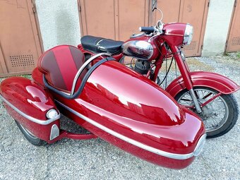 Jawa 250  + sidecar Velorex 560 - 7