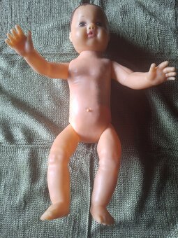 Retro výuková panenka miminko - 7