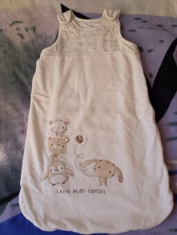 kojenecké oblečení (kluk) vel. 62+spací pytel - 7