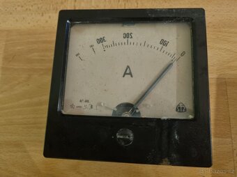 Retro panelový mikro-ampérmetr, Nový⭐ - 7