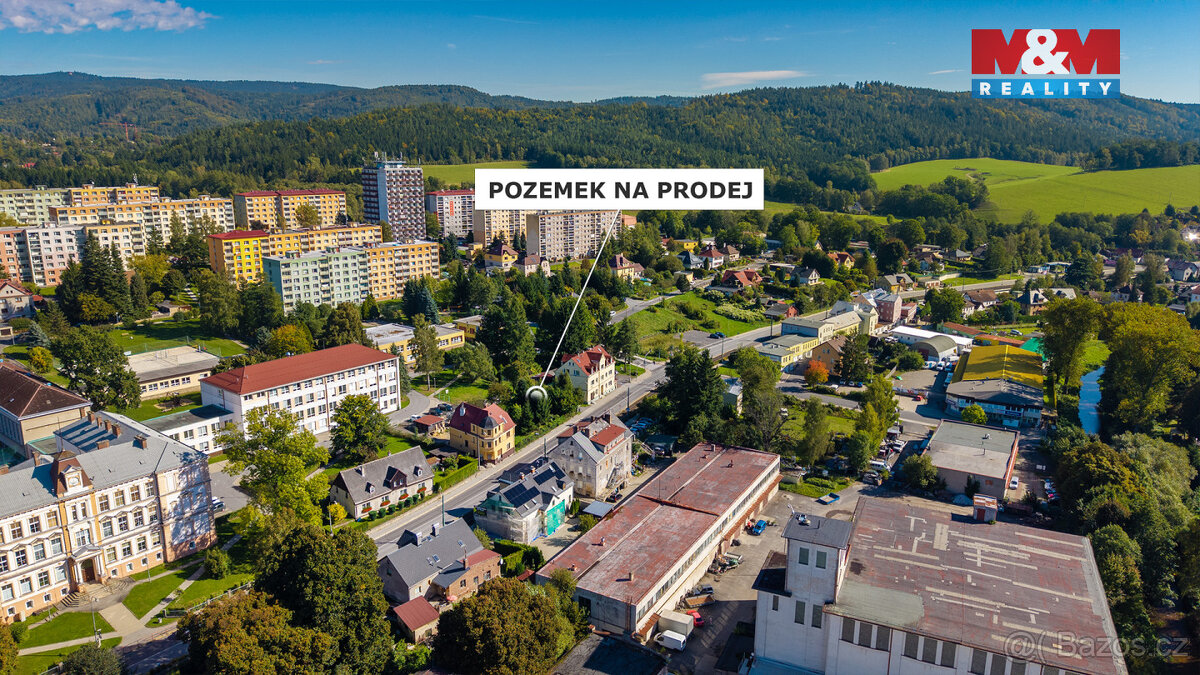 Prodej pozemku k bydlení, 1061 m², Liberec, ul. Tanvaldská - 8