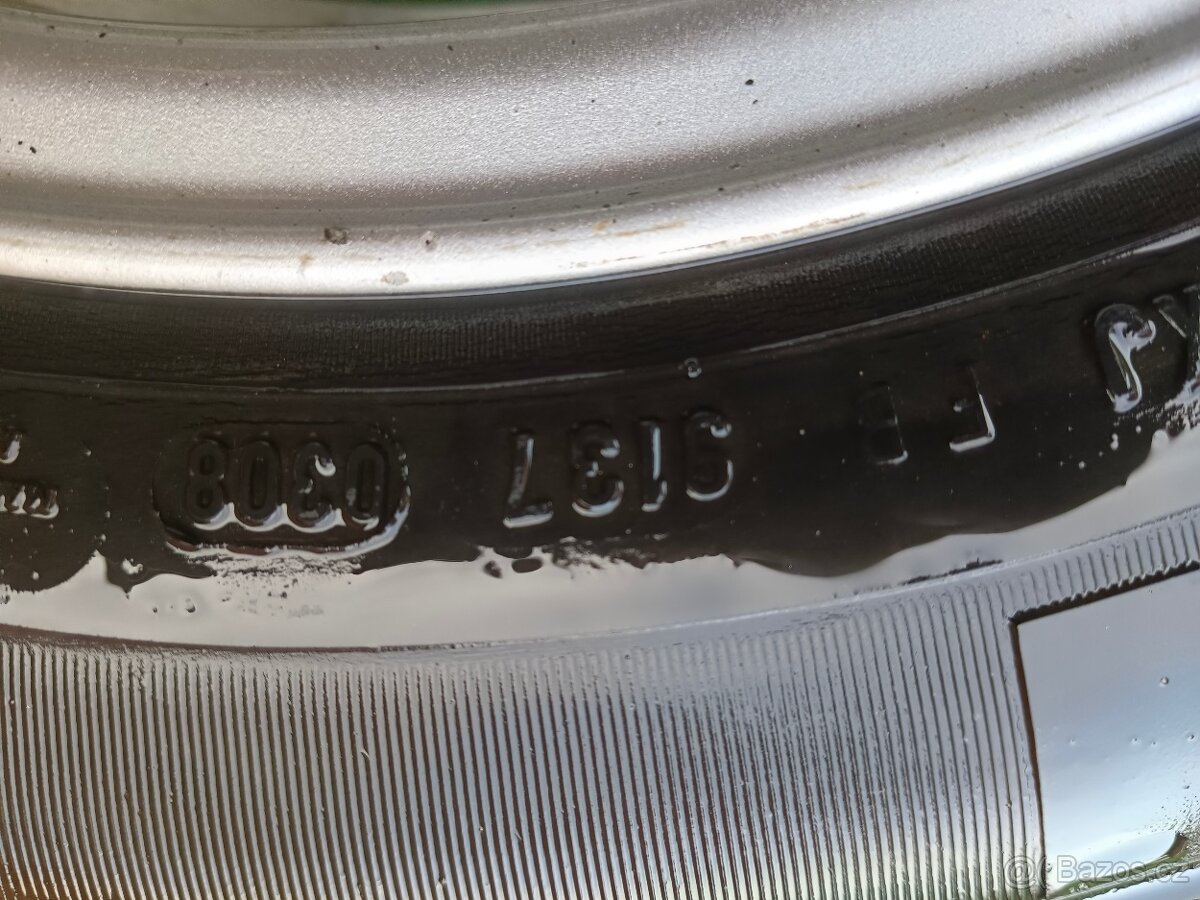 ALU KOLA - PRODÁM TŘÍPAPRSKOVÁ ALU KOLA 4x100, 5,5 J x 13 H2 - 8