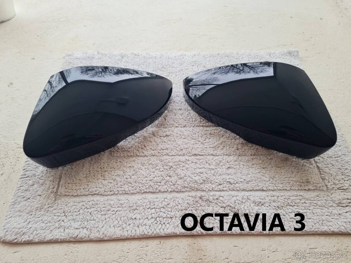 ČIERNE KRYTY spätných zrkadiel. - 8