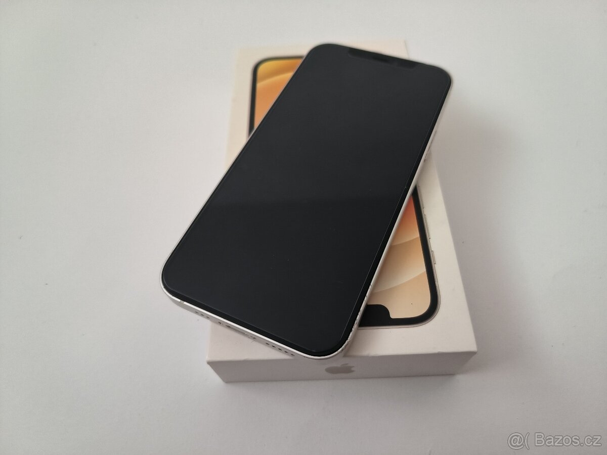 apple iphone 12 64gb White / Batéria 100% - 8