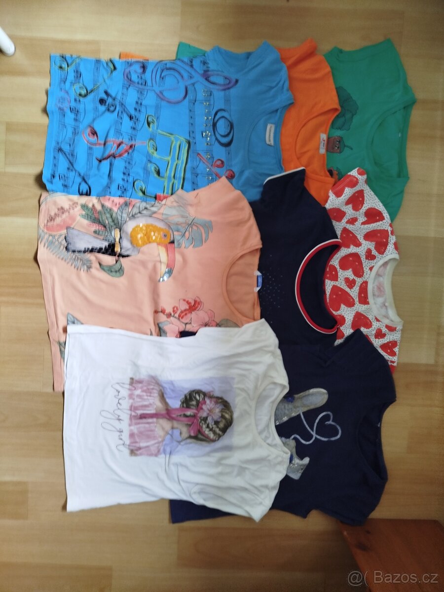 Trička vel. 158 (Mayoral, Next, H&M) - 8