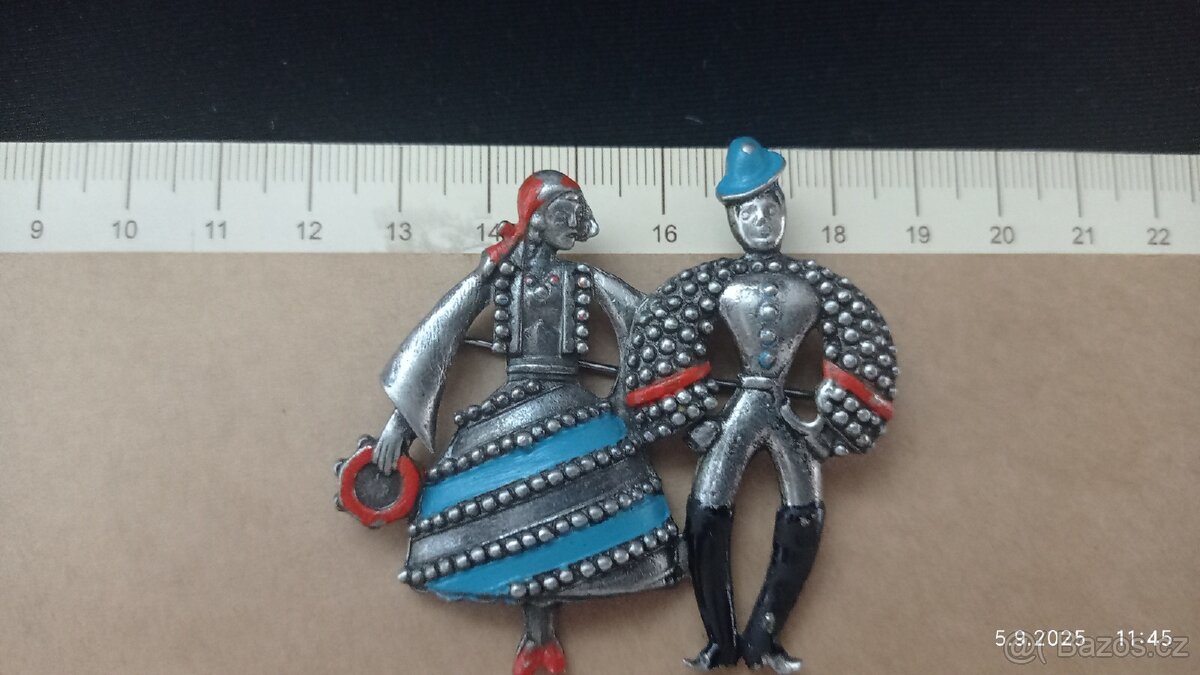 Starožitná brož - 8