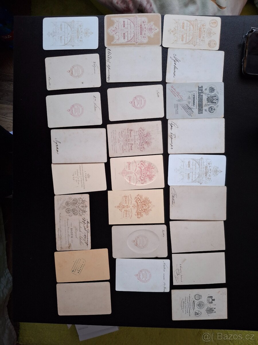 Staré kabinetní fotografie z 19. století - 8