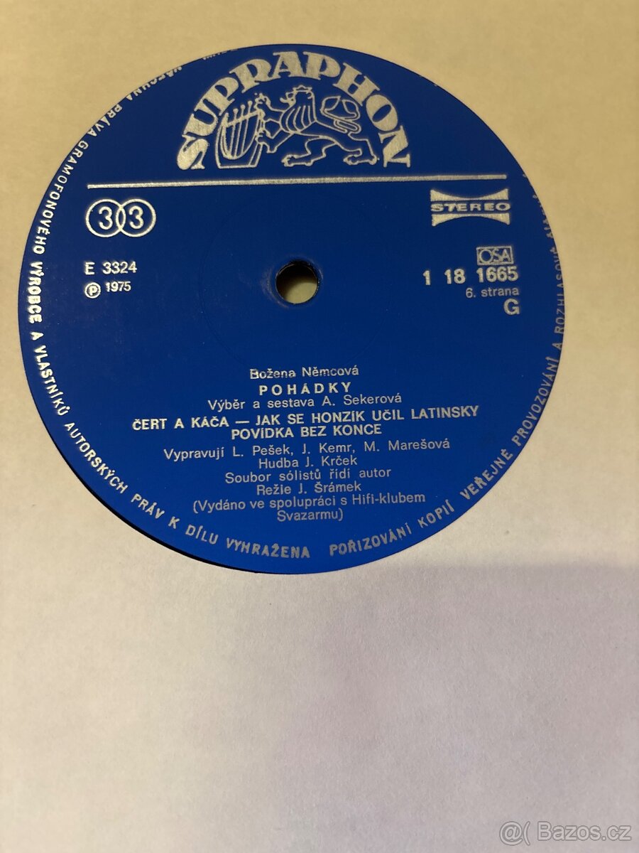 LP Pohádky Boženy Němcové - 8
