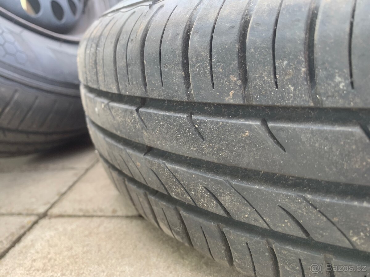 PLECHOVÉ DISKY + PNEUMATIKY -OPEL - 8