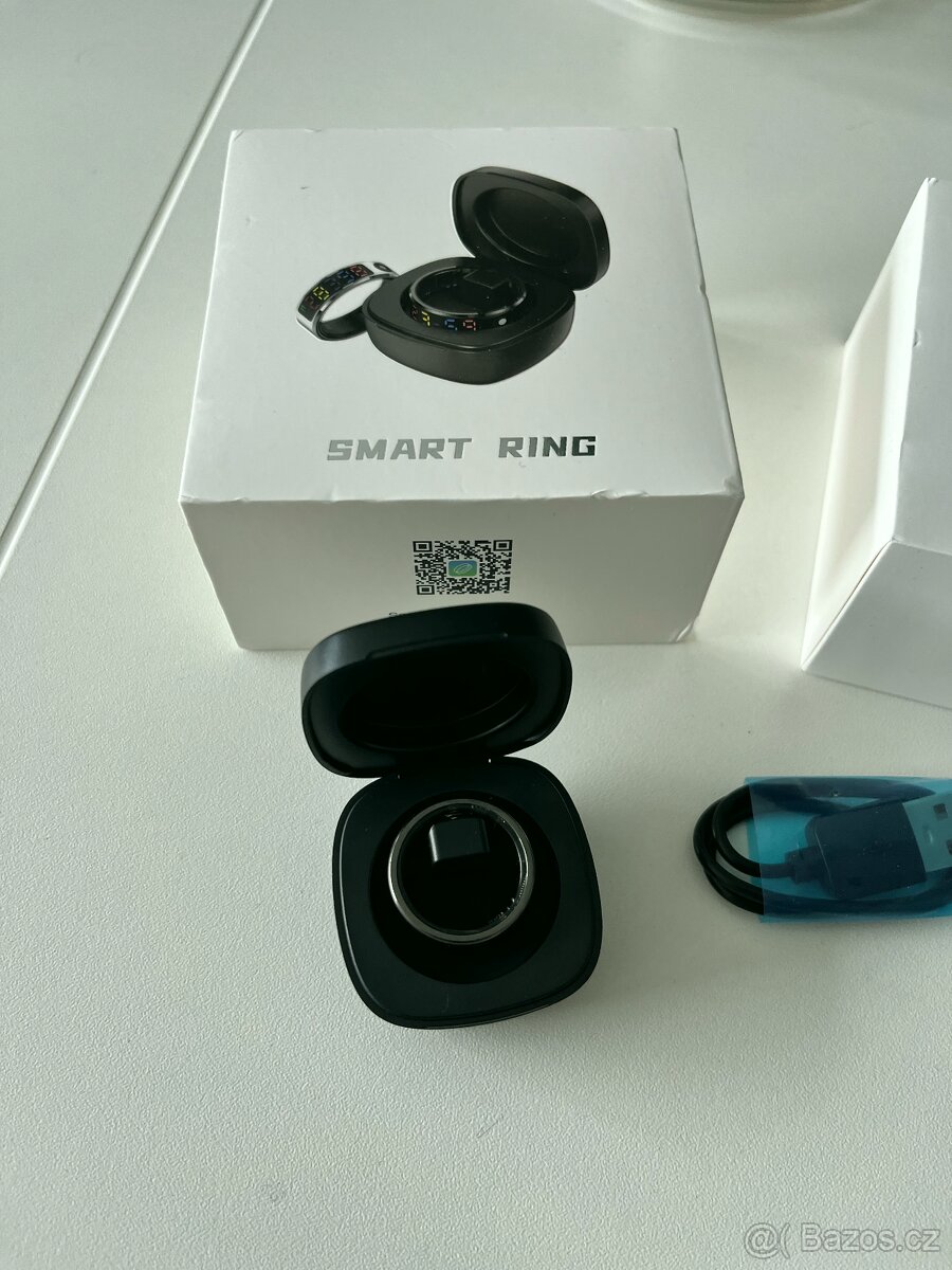 Fitness prsten s displejem a bezdrátovým nabíjením + ZÁRUKA - 8