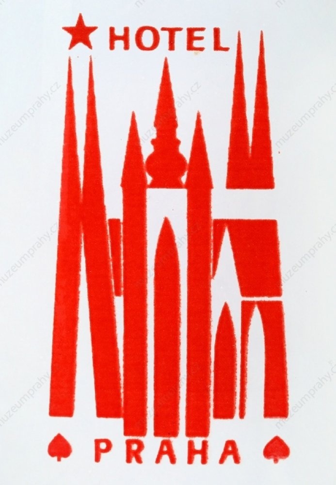 Rarita Sklenice na koňak s logem Hotel Praha - 8