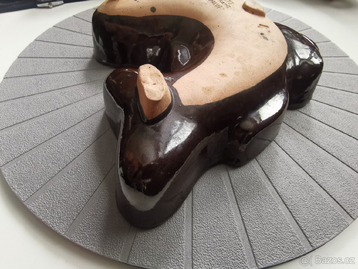 Staré retro keramické formy na pečení - 8