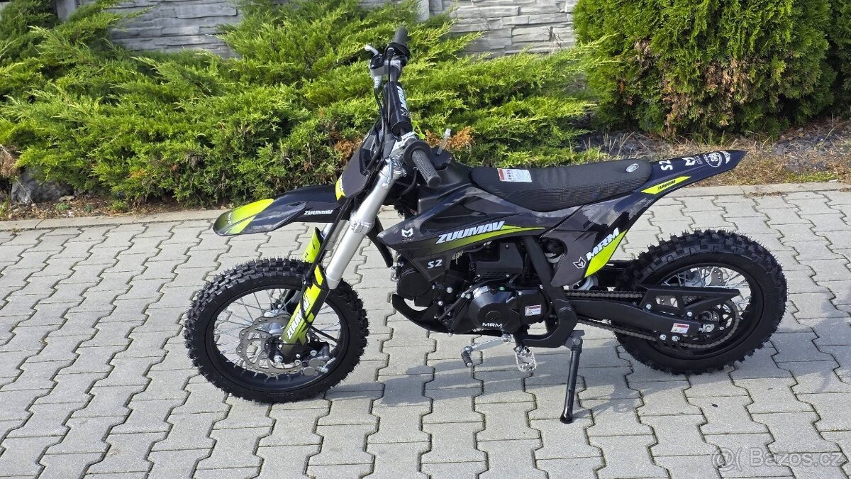 Pitbike Zuumav S2 125ccm 14/12 el starté. řazení bez spojky - 8