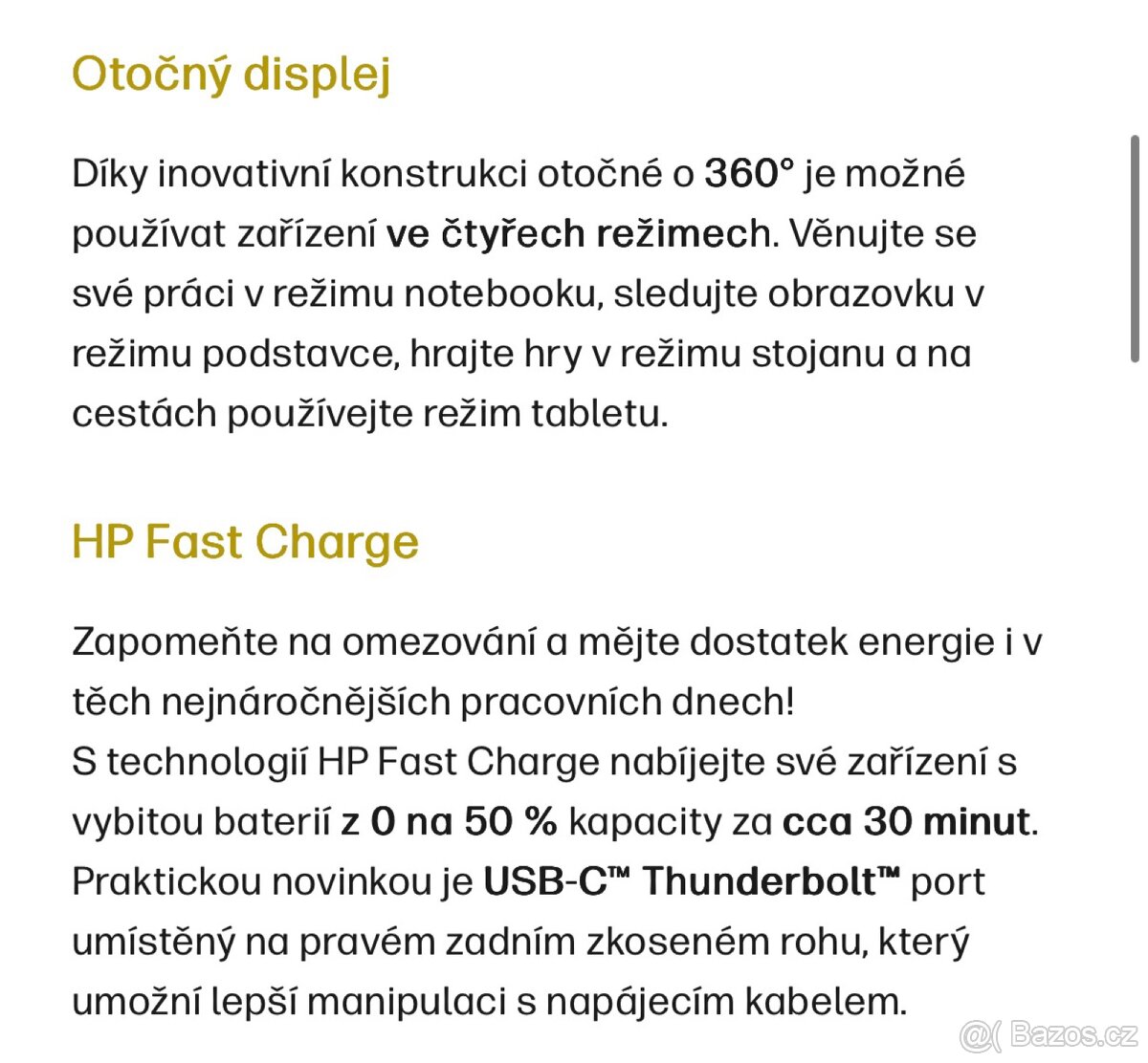 Notebook hp spectre - 8