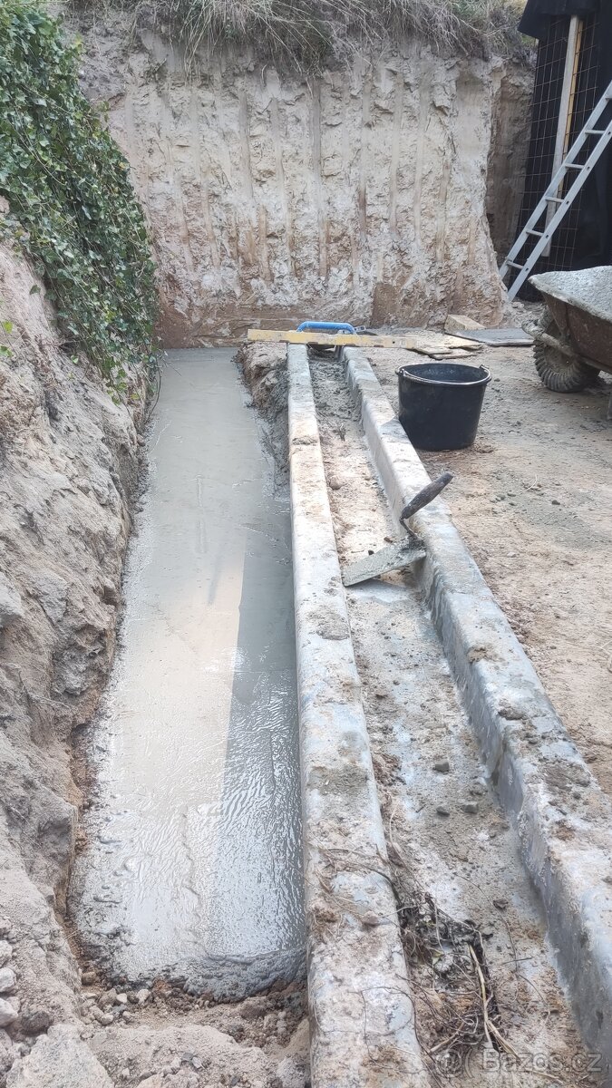 Zemní práce, štípání dřeva - 8