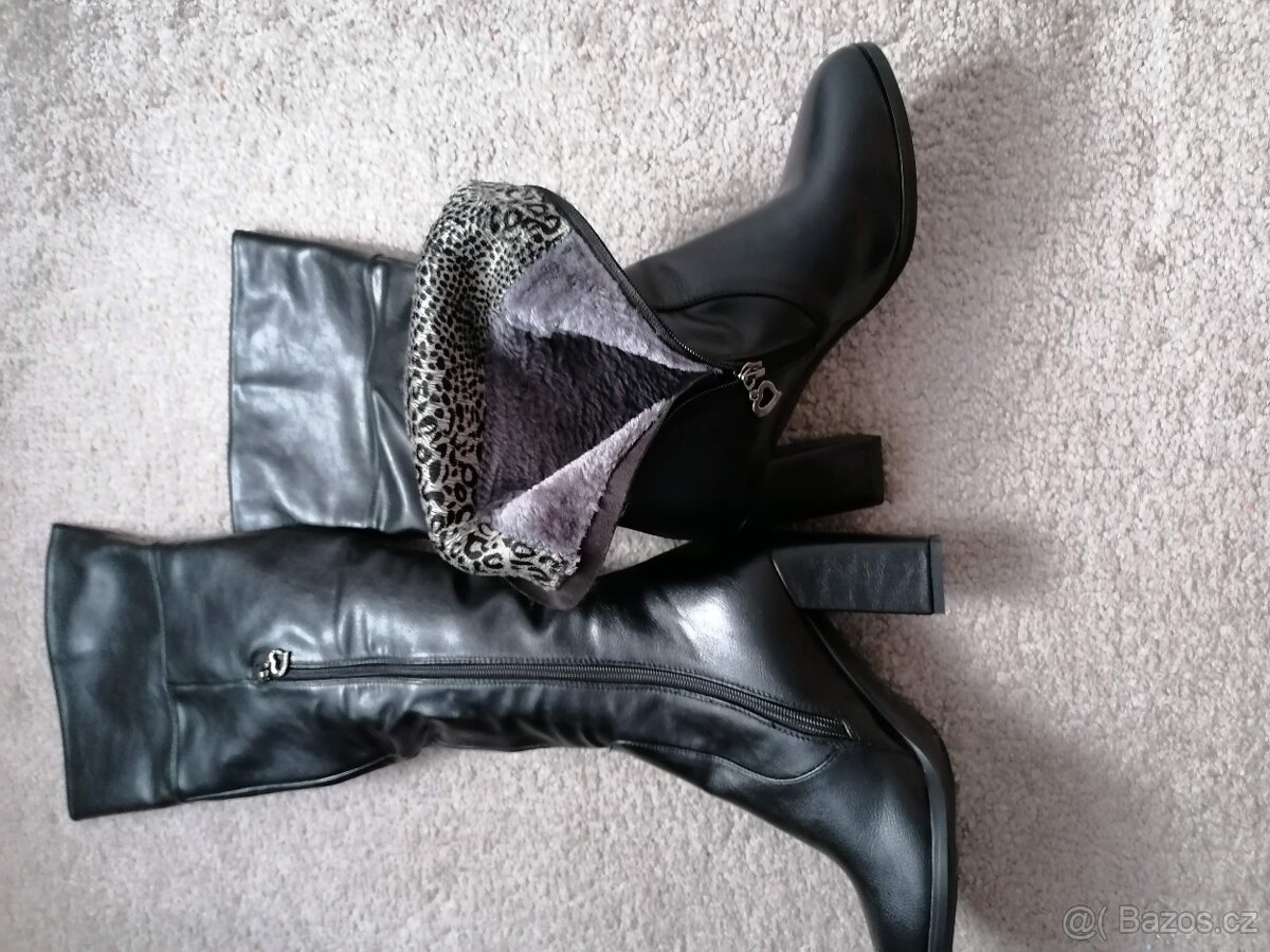 Kozačky nad kolena vel. 38 - 8