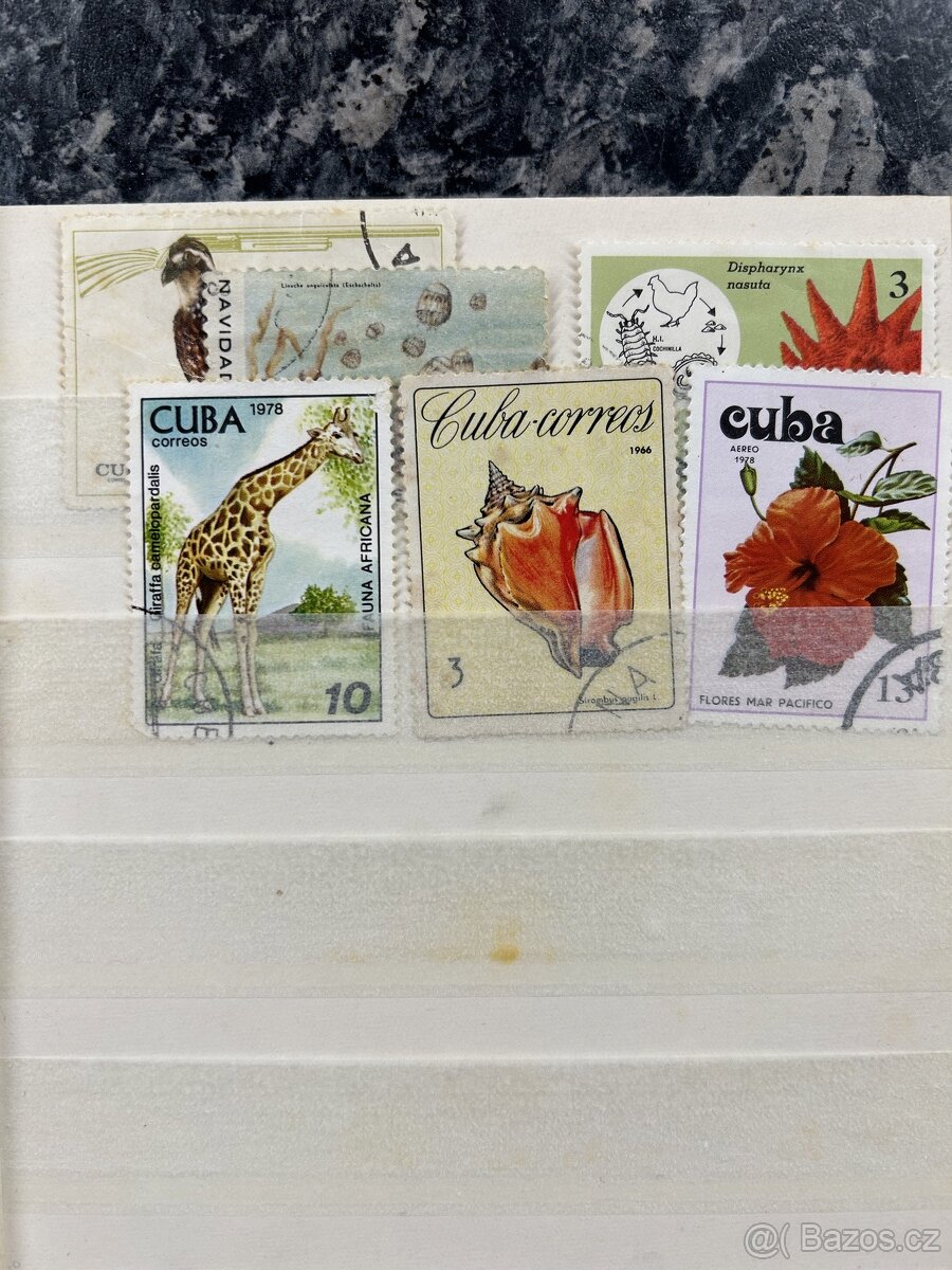 Sbírka známek mix - 8