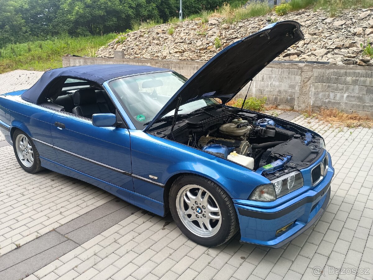 BMW E36 Cabrio 318i Idvidual mpaket Estorilblau - 8