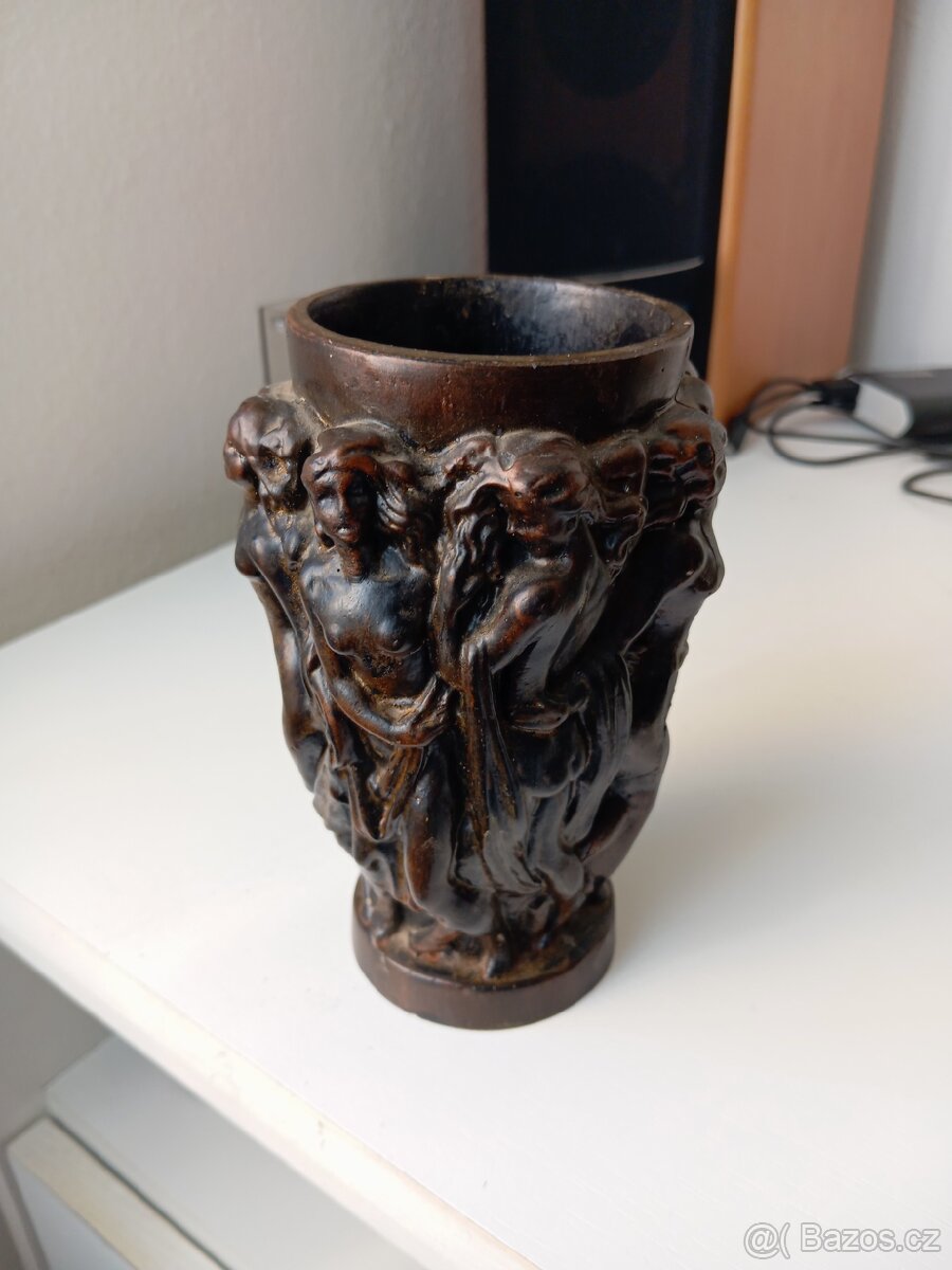 Vazy inspirovane Lalique - Bacchantes - 8