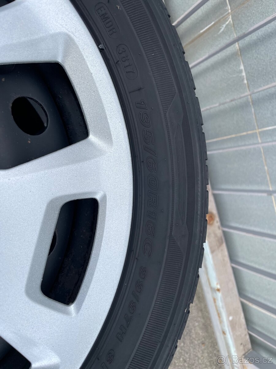 Letní sada 5x98 r16 Fiat doblo - 8