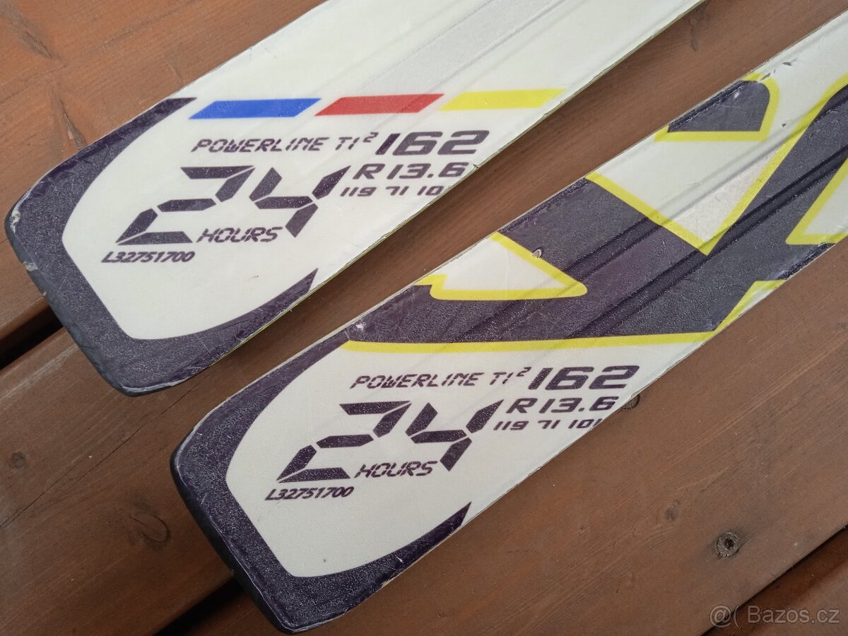 LYŽE SALOMON T1² POWERLINE 24 HOURS 162CM - 8