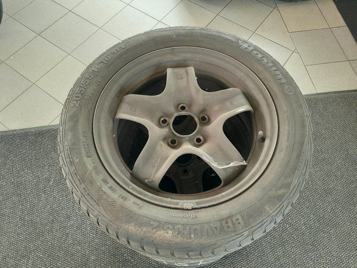 Kola Opel Zafira 6,5X16 + 205/55/16, pneu Barum Bravuris 2 - 8