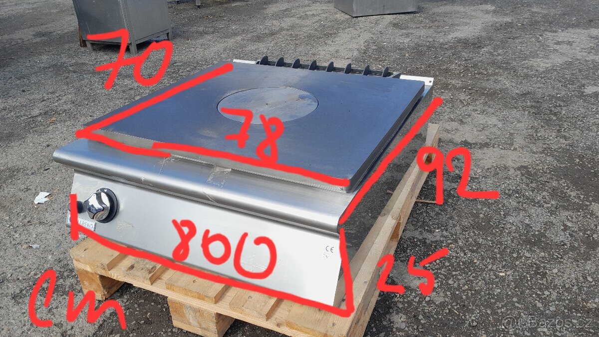Plynový sporák-vařidlo Mareno NT98G (11 kw), NOVÉ - 8