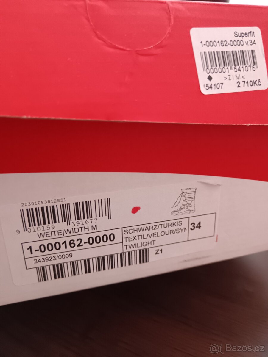 Dívčí zimní boty značky Superfit - 8