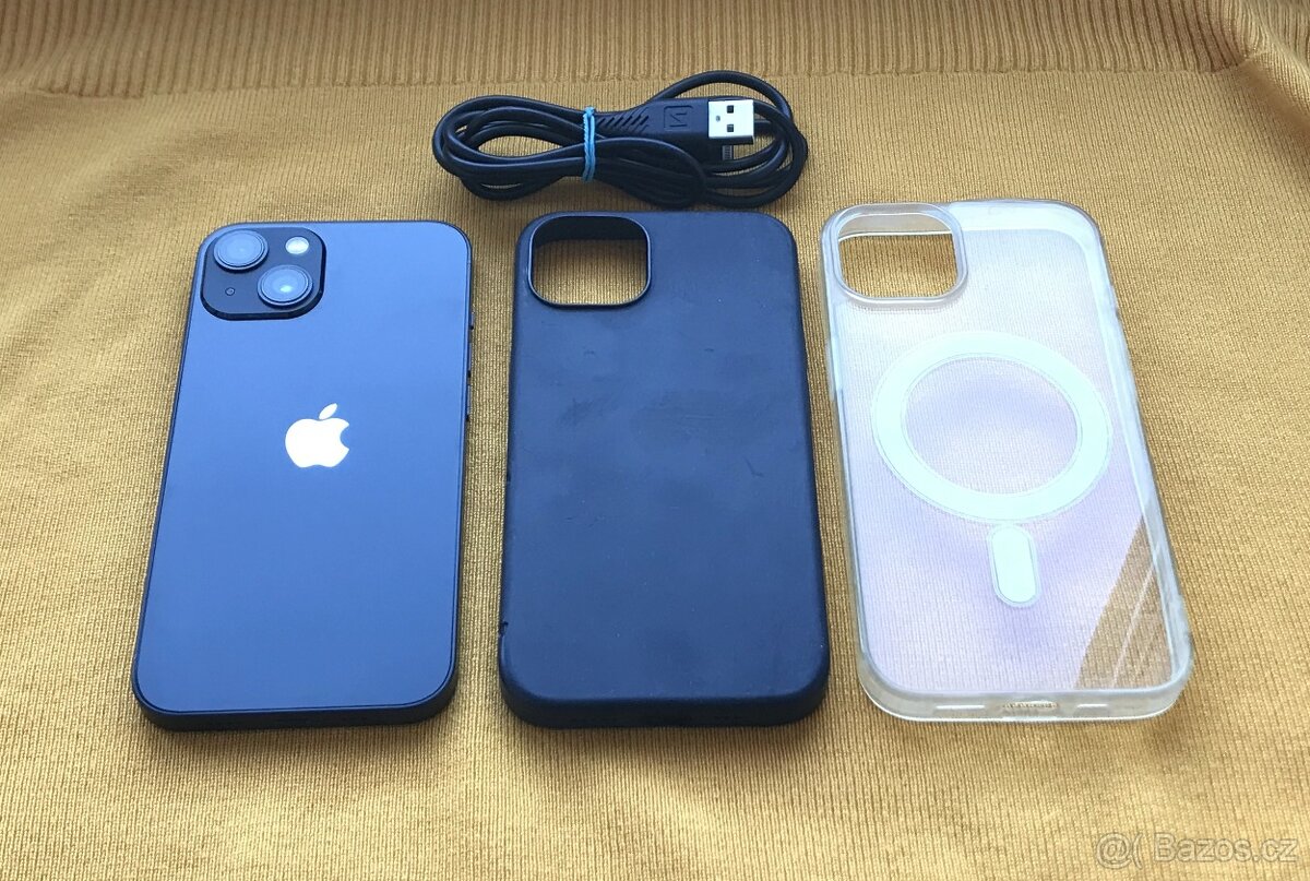 Apple Iphone 13 128GB tmavě modrý . Baterie 100% .. HEZKÝ - 8