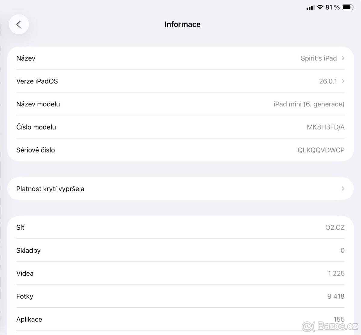iPad mini 6 256gb Cellular - 8