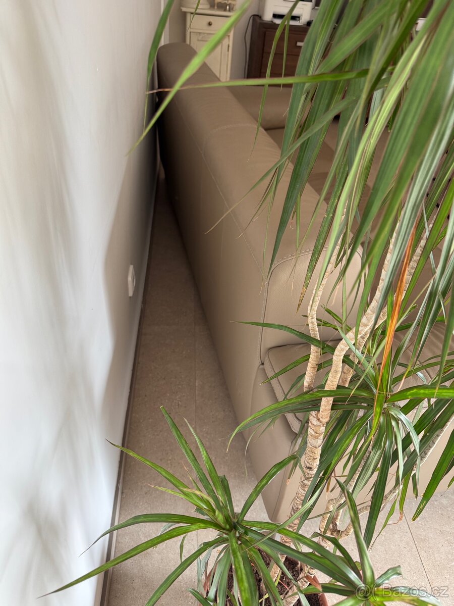 Italská kožená sedačka - 8