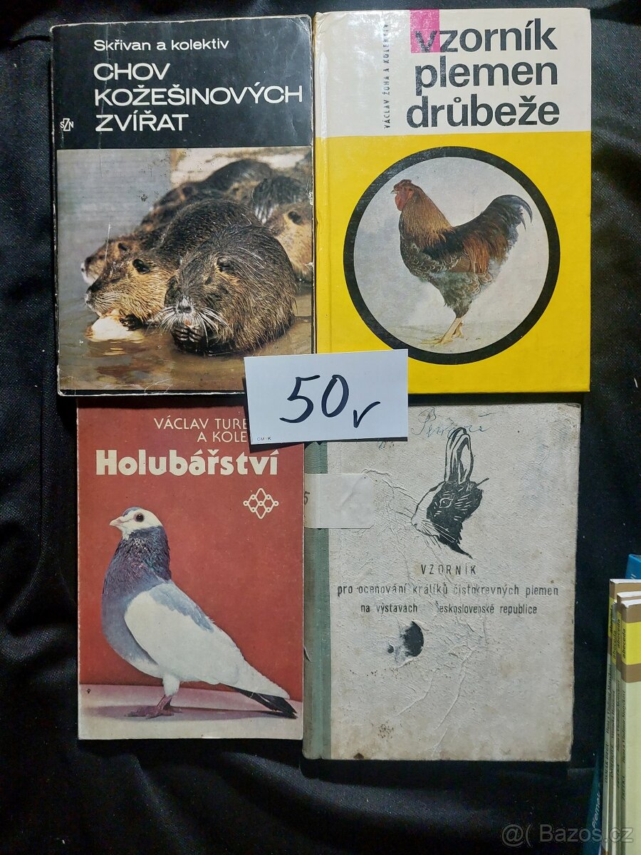 Knihy chovatelství - 8