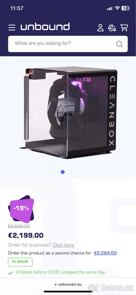 Cleanbox crx - dezinfekční box - 8