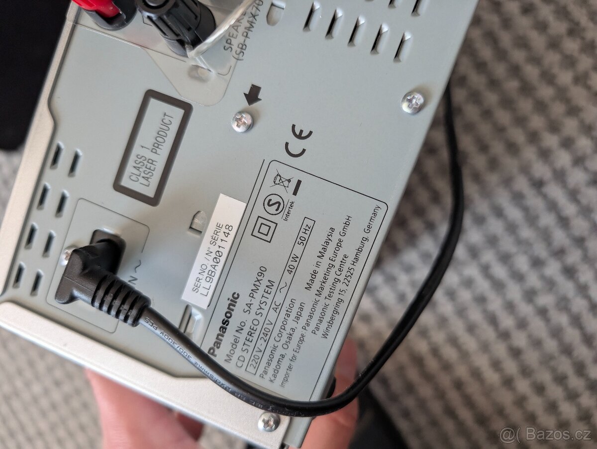 Panasonic SC-PMX90 stereo systém - 8