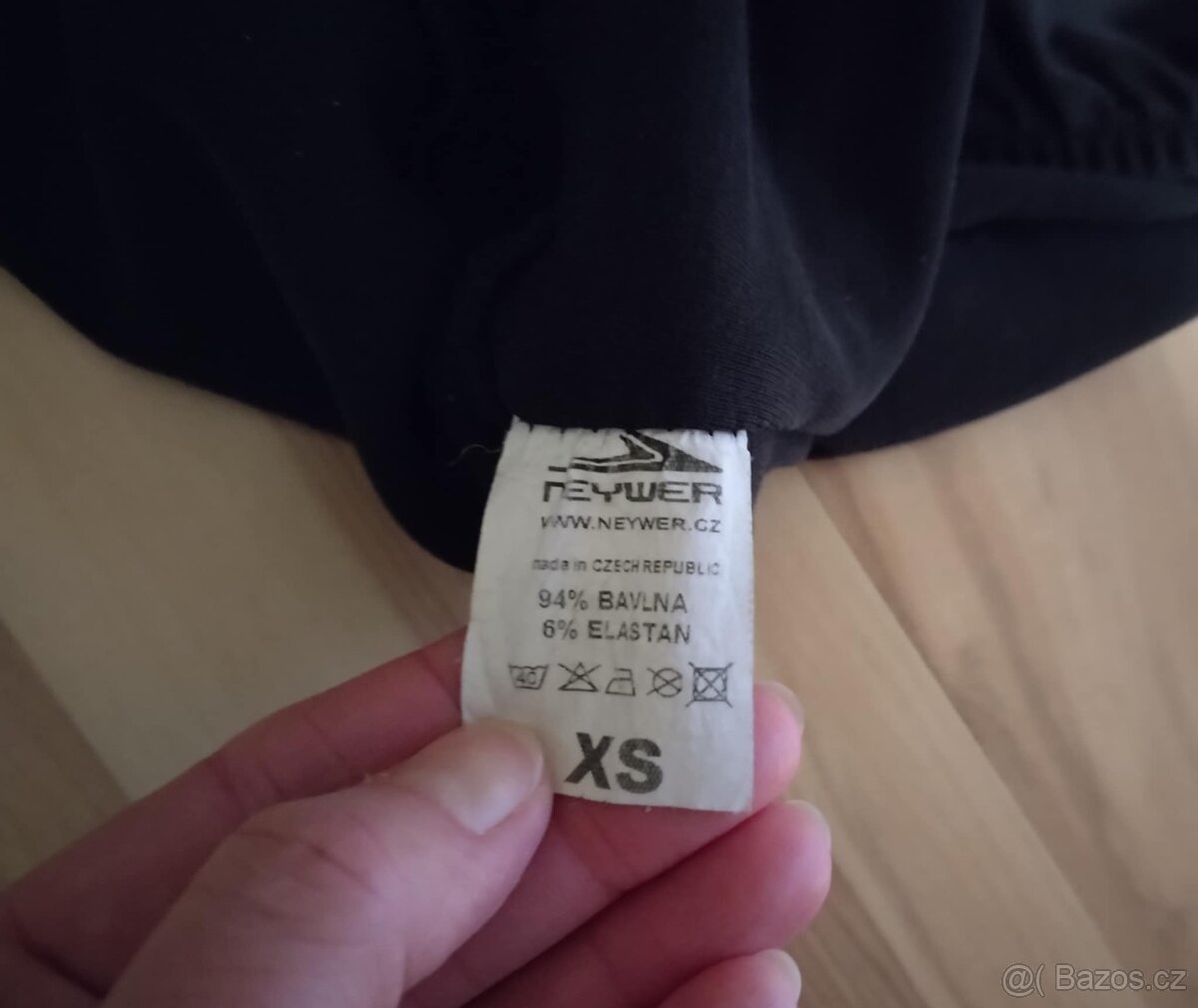 Dámské bavlněné kalhoty Neywer černé BK723 XS/S - 8
