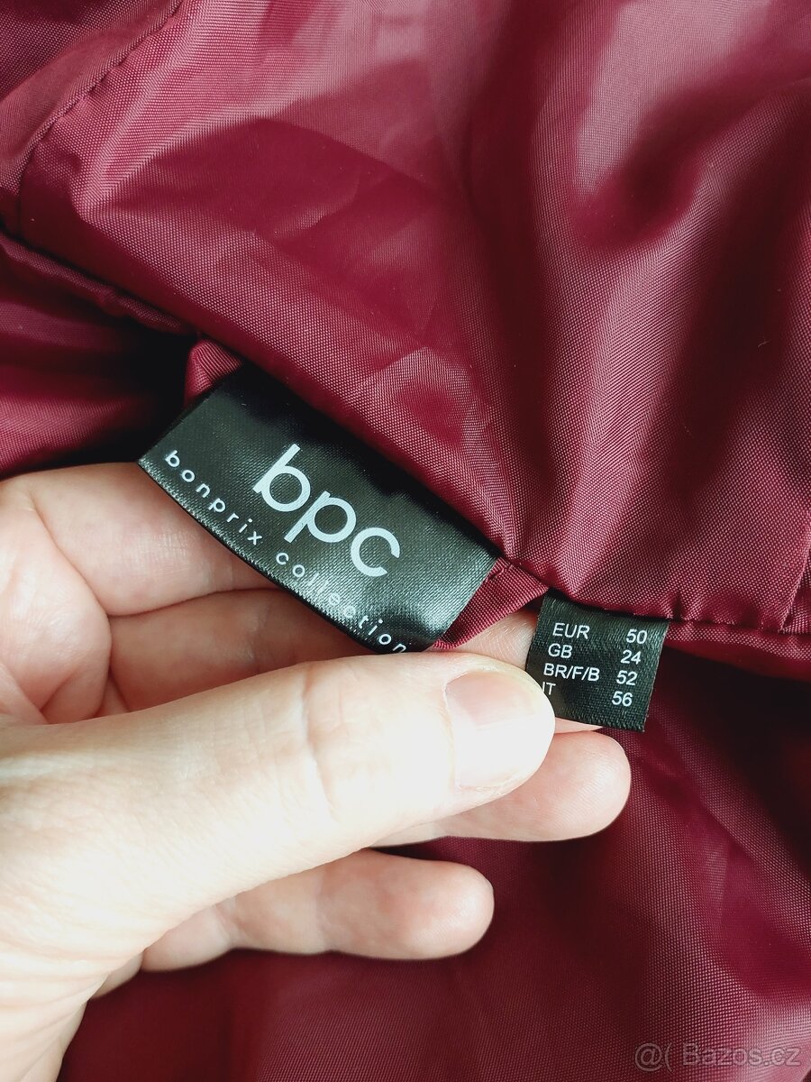 Dámská bunda na přechodné období, vel. 50, nepromokavá - 8