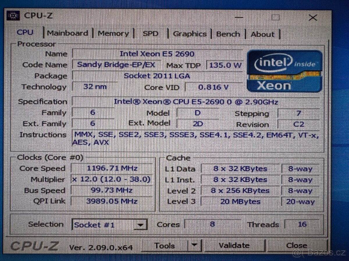 Server HP ProLiant DL380p Gen8 (2x Xeon, 160 GB RAM, 10GbE) - 8
