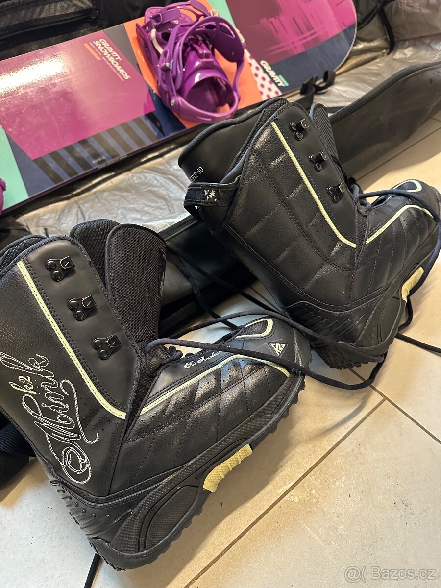 Snowboard + boty - 8
