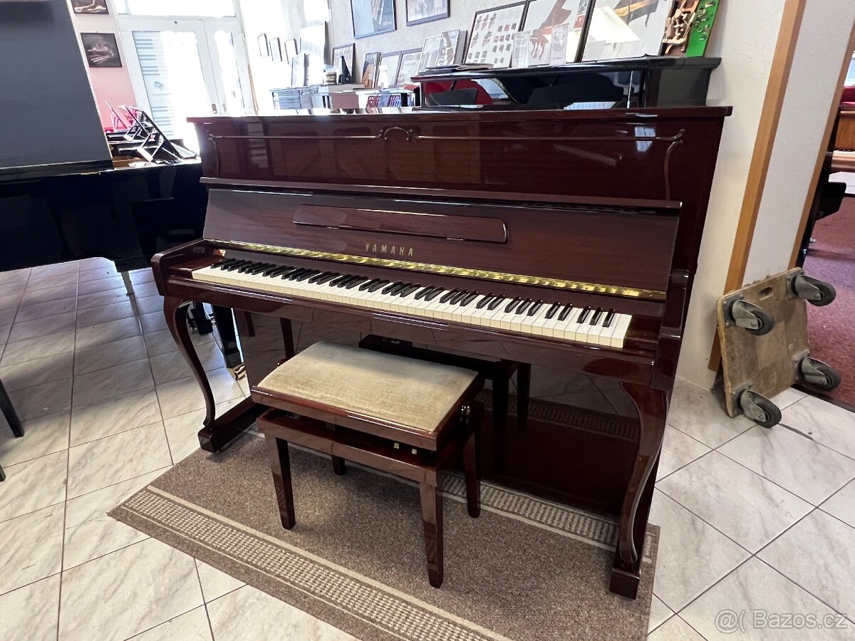 Japonské pianino Yamaha mod. P116 CP se zárukou 5 let. - 8