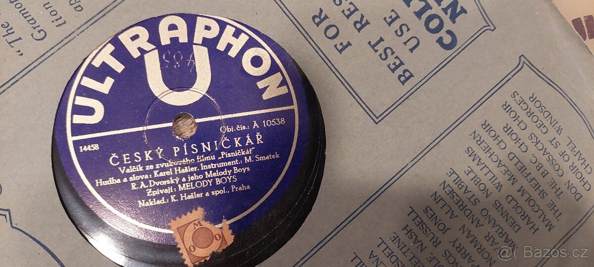 STARÉ GRAMOFONOVĚ DESKY - 8