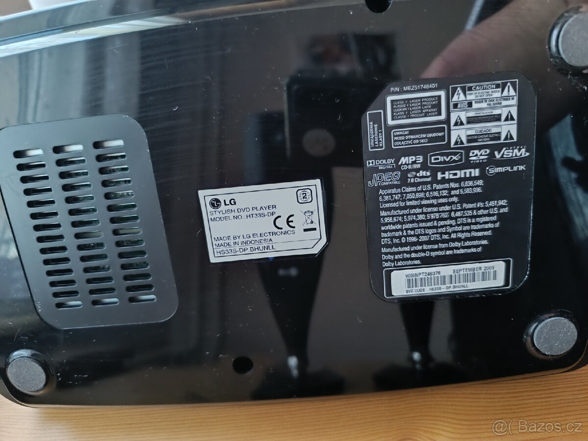 Domácí kino LG HT33S 2.1, 300 W, kompletní balení, TOP stav - 8