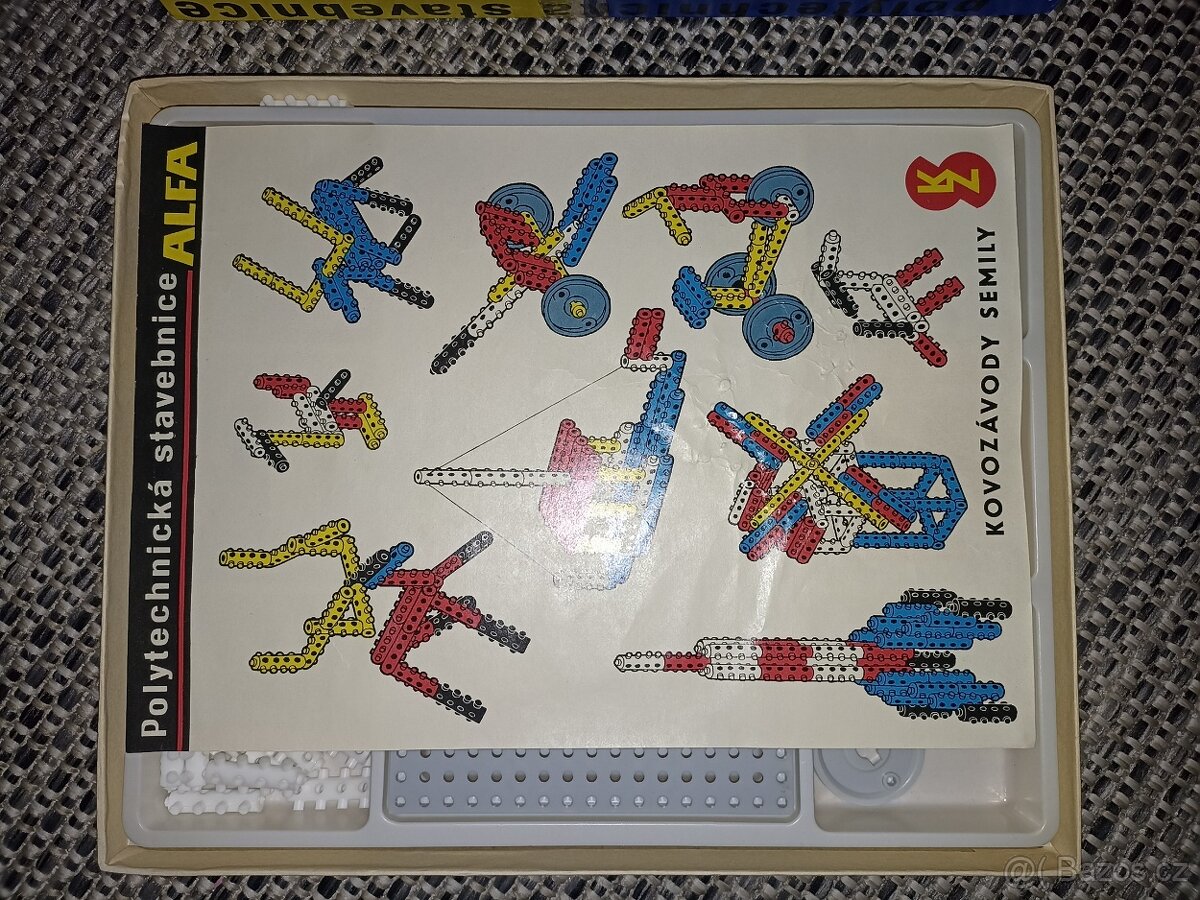 Staré Retro Stavebnice -Alfa,Mozaika a jiné 80 léta - 8