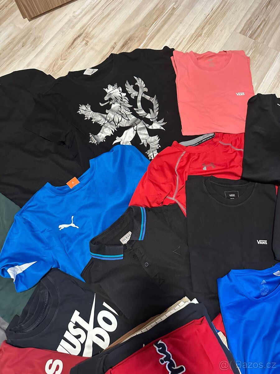 Nabízím pánské oblečení vel. M - 8